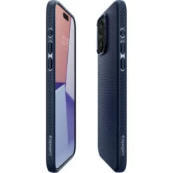 Spigen Iphone 15 Pro Max|Apple-Etui iPhone 15 Pro Max Liquid Air Navy Blue Case