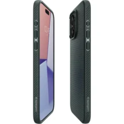 Spigen Iphone 15 Pro Max|Apple-Etui iPhone 15 Pro Max Liquid Air Abyss Green Case