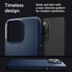 Spigen Iphone 15 Pro Max|Iphone 15 Pro Max-Etui iPhone 15 Pro Max Mag Armor Magsafe Navy Blue Case