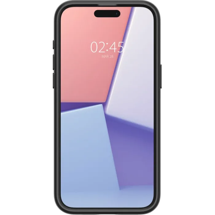Spigen Iphone 15 Pro Max|Iphone 15 Pro Max-Etui iPhone 15 Pro Max Optik Armor Mag Magsafe Black Case
