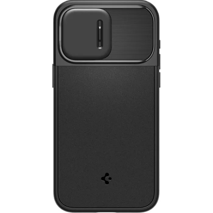 Spigen Iphone 15 Pro Max|Iphone 15 Pro Max-Etui iPhone 15 Pro Max Optik Armor Mag Magsafe Black Case