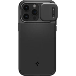 Spigen Iphone 15 Pro Max|Iphone 15 Pro Max-Etui iPhone 15 Pro Max Optik Armor Mag Magsafe Black Case