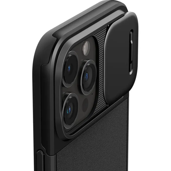 Spigen Iphone 15 Pro Max|Iphone 15 Pro Max-Etui iPhone 15 Pro Max Optik Armor Mag Magsafe Black Case
