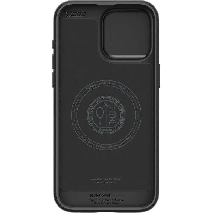 Spigen Iphone 15 Pro Max|Iphone 15 Pro Max-Etui iPhone 15 Pro Max Optik Armor Mag Magsafe Black Case