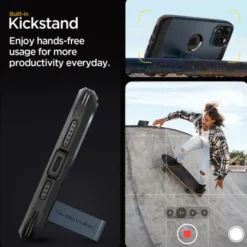 Spigen Iphone 15 Pro Max|Iphone 15 Pro Max-Etui iPhone 15 Pro Max Tough Armor Mag Magsafe Metal Slate