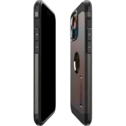 Spigen Iphone 15 Pro Max|Iphone 15 Pro Max-Etui iPhone 15 Pro Max Tough Armor Mag Magsafe Gunmetal