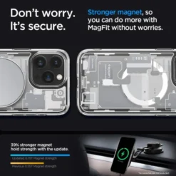 Spigen Iphone 15 Pro Max|Iphone 15 Pro Max-Etui iPhone 15 Pro Max Ultra Hybrid Mag Magsafe Zero One White Case