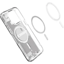 Spigen Iphone 15 Pro Max|Iphone 15 Pro Max-Etui iPhone 15 Pro Max Ultra Hybrid Mag Magsafe Zero One White Case