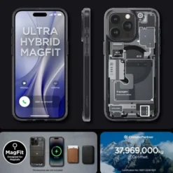 Spigen Iphone 15 Pro Max|Iphone 15 Pro Max-Etui iPhone 15 Pro Max Ultra Hybrid Mag Magsafe Zero One Case
