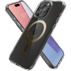 Spigen Iphone 15 Pro Max|Iphone 15 Pro Max-Etui iPhone 15 Pro Max Ultra Hybrid Mag Magsafe Gold Case
