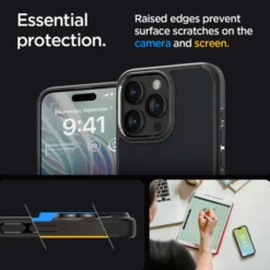 Spigen Iphone 15 Pro Max|Apple-Etui iPhone 15 Pro Max Ultra Hybrid Frost Black Case