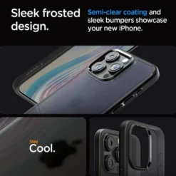 Spigen Iphone 15 Pro Max|Apple-Etui iPhone 15 Pro Max Ultra Hybrid Frost Black Case