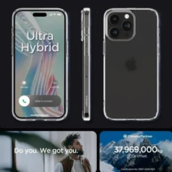 Spigen Iphone 15 Pro Max|Apple-Etui iPhone 15 Pro Max Ultra Hybrid Frost Clear Case