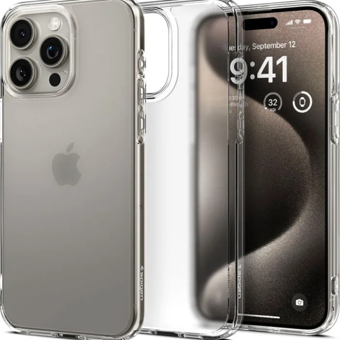 Spigen Iphone 15 Pro Max|Apple-Etui iPhone 15 Pro Max Ultra Hybrid Frost Clear Case
