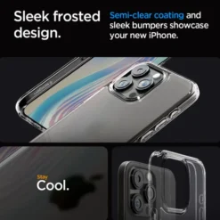 Spigen Iphone 15 Pro Max|Apple-Etui iPhone 15 Pro Max Ultra Hybrid Frost Clear Case