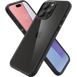 Spigen Iphone 15 Pro Max|Apple-Etui iPhone 15 Pro Max Ultra Hybrid Matte Black Case