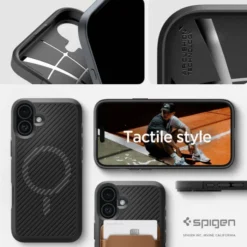 Spigen Iphone 16|Apple-Etui iPhone 16 Core Armor Mag Magsafe Matte Black