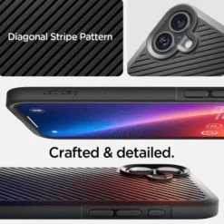 Spigen Iphone 16|Apple-Etui iPhone 16 Core Armor Matte Black