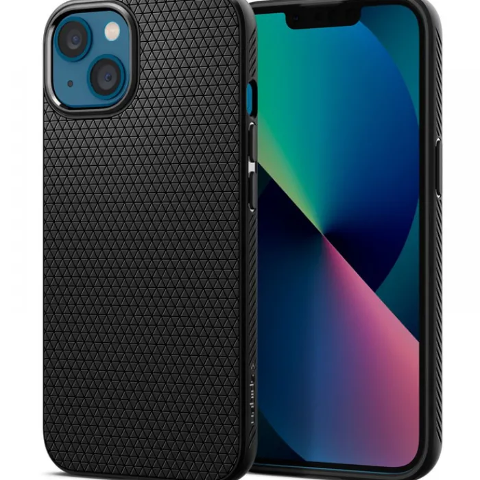 Spigen Apple|Iphone 13-Etui iPhone 13 Liquid Air Matte Black Case