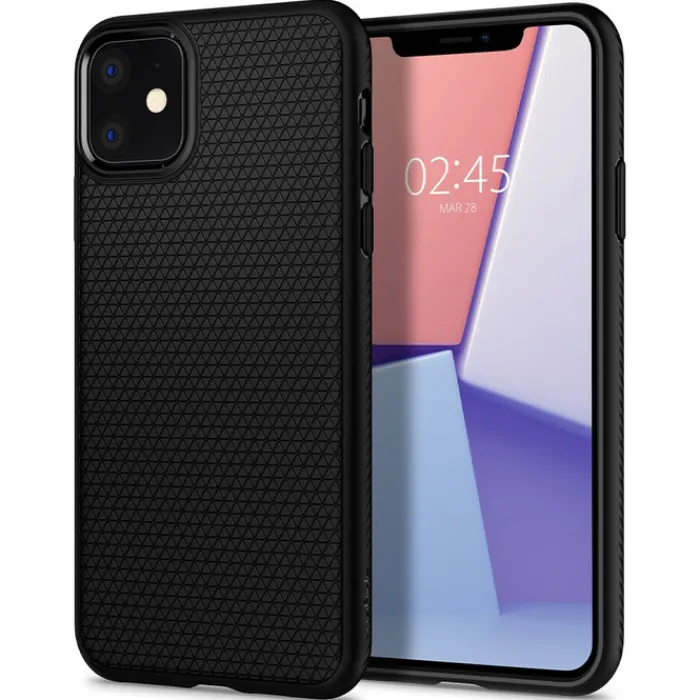Spigen Apple|Iphone 11-Etui Iphone 11 Liquid Air Apple Matte Black Czarne Case