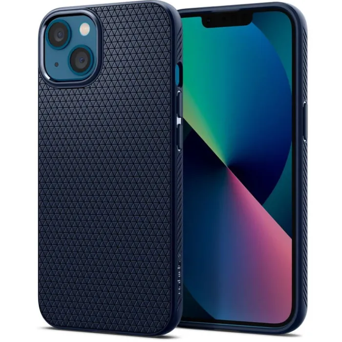 Spigen Apple|Iphone 13-Etui iPhone 13 Liquid Air Navy Blue Case