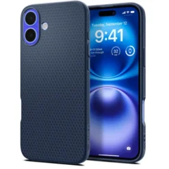 Spigen Apple|Iphone 16-Etui iPhone 16 Liquid Air Navy Blue