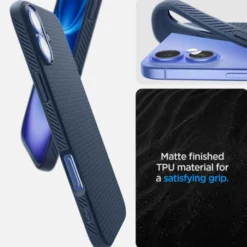 Spigen Apple|Iphone 16-Etui iPhone 16 Liquid Air Navy Blue