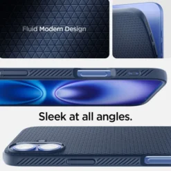Spigen Apple|Iphone 16-Etui iPhone 16 Liquid Air Navy Blue