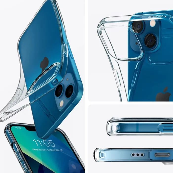 Spigen Apple|Iphone 13-Etui iPhone 13 Liquid Crystal Przezroczyste Clear Case