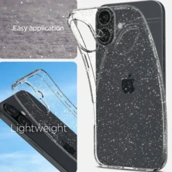 Spigen Iphone 16|Apple-Etui iPhone 16 Liquid Crystal Glitter Crystal