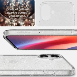 Spigen Iphone 16|Apple-Etui iPhone 16 Liquid Crystal Glitter Crystal