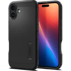 Spigen Iphone 16|Apple-Etui iPhone 16 Tough Armor Mag Magsafe Black