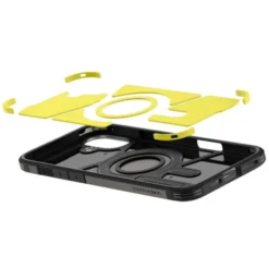 Spigen Iphone 16|Apple-Etui iPhone 16 Tough Armor Mag Magsafe Gunmetal