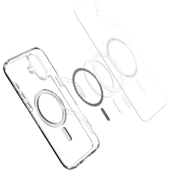 Spigen Iphone 16|Apple-Etui iPhone 16 Ultra Hybrid Mag Magsafe White
