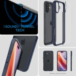 Spigen Apple|Iphone 16-Etui iPhone 16 Ultra Hybrid Navy Blue