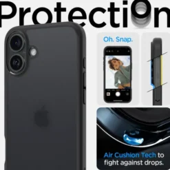 Spigen Apple|Iphone 16-Etui iPhone 16 Ultra Hybrid Frost Black