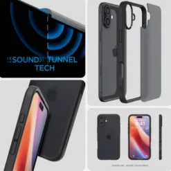 Spigen Apple|Iphone 16-Etui iPhone 16 Ultra Hybrid Frost Black