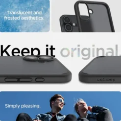Spigen Apple|Iphone 16-Etui iPhone 16 Ultra Hybrid Frost Black