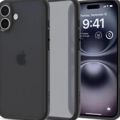 Spigen Apple|Iphone 16-Etui iPhone 16 Ultra Hybrid Frost Black