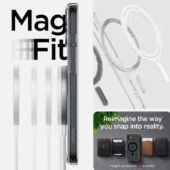 Spigen Iphone 16|Apple-Etui iPhone 16 Ultra Hybrid Mag Magsafe Black