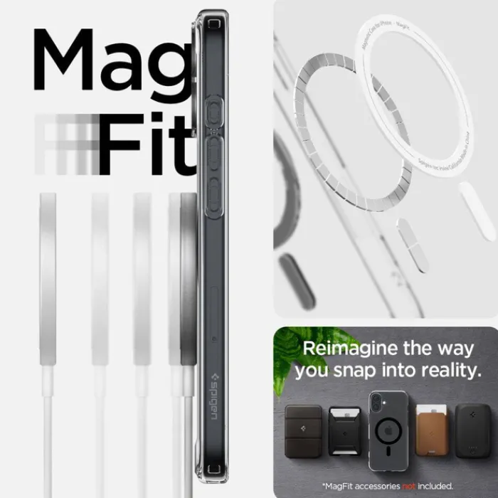 Spigen Iphone 16|Apple-Etui iPhone 16 Ultra Hybrid Mag Magsafe Black