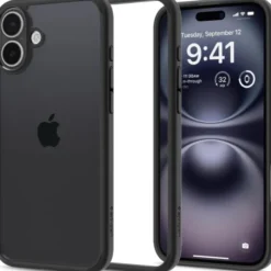 Spigen Apple|Iphone 16-Etui iPhone 16 Ultra Hybrid Matte Black