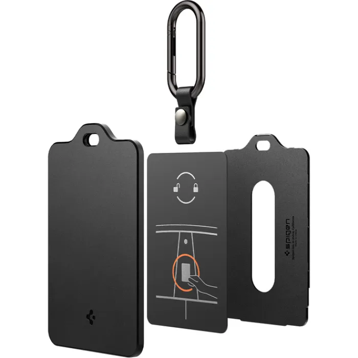 Spigen Tesla|Tesla-ETUI NA KARTĘ TESLA KEY CARD HOLDER CZARNE