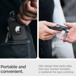 Spigen Tesla-ETUI NA KARTY TESLA CARD HOLDER AIR FIT 2 PACK TESLA KEY CARD / AIR TAG