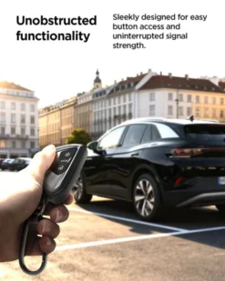 Spigen Inne|Smycze-ETUI NA KLUCZE VOLKSWAGEN VK100 CZARNE