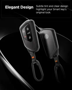 Spigen Inne|Smycze-ETUI NA KLUCZE VOLKSWAGEN VK100 CZARNE