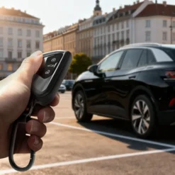 Spigen Inne|Smycze-ETUI NA KLUCZE VOLKSWAGEN VK100 CZARNE
