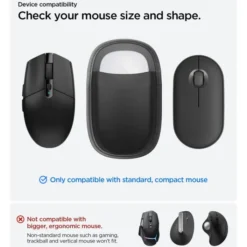 Spigen Inne-ETUI NA MYSZ LD220 MOUSE SLEEVE CZARNA