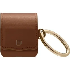 Spigen Airpods|Etui Airpods-Etui na słuchawki LA Manon Apple Airpods Leather Brown Case