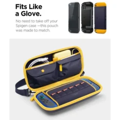 Spigen Nintendo|Akcesoria Do Konsol-ETUI NINTENDO SWITCH 2 NANO POP PRO POUCH BLUEBERRY NAVY